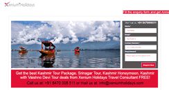 Desktop Screenshot of kashmirpackages.org